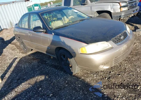 2001 Nissan Sentra Gxe z USA, uszkodzony, nr VIN 3N1CB51DX1L490525